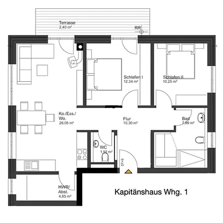 アパート Kapitaenshaus 1